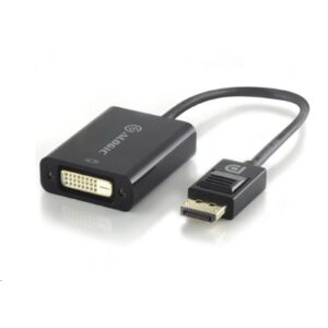 Alogic Premium DP-DVI-ADP Adapter DisplayPort Male to DVI Female 15cm - Black - NZ DEPOT