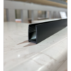 Aluminium Wall Channel for 10mm Glass Shower Screens - Black, Spare Parts - NZ DEPOT