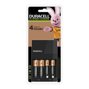 Duracell 2545635 Hi Speed Battery Charger with 2 x AA 2 x AAA Batteries Included NZDEPOT - NZ DEPOT