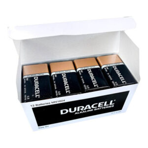 Duracell Coppertop Alkaline 9V Battery long lasting