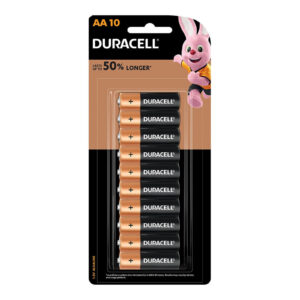 Duracell Coppertop Alkaline AA Battery Pack of 10 - NZ DEPOT