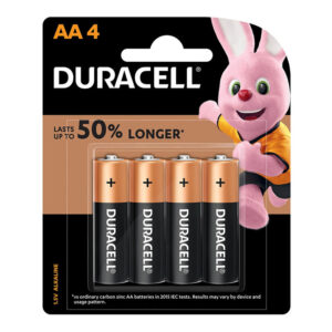 Duracell Coppertop Alkaline AA Battery - Pack of 4 - NZ DEPOT