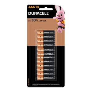 Duracell Coppertop Alkaline AAA Battery Pack of 14 - NZ DEPOT