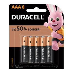 Duracell Coppertop Alkaline AAA Battery Pack of 8 - NZ DEPOT