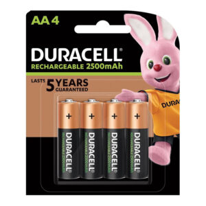 Duracell Rechargeable AA Battery - Pack of 4 - NZ DEPOT