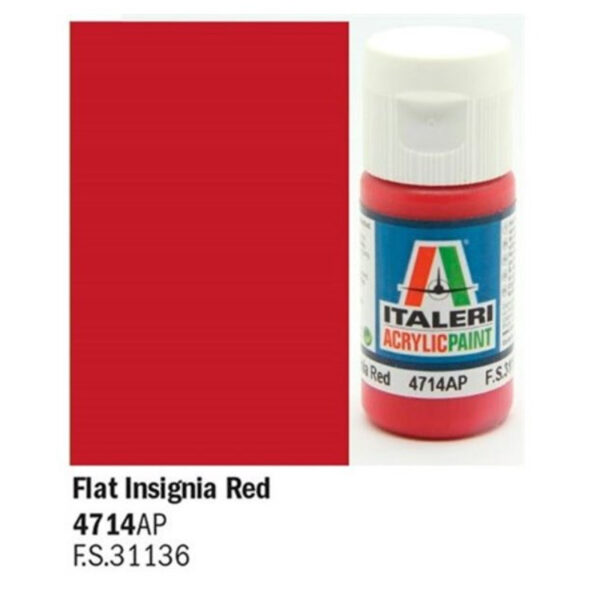 Italeri / Vallejo - Flat Insignia Red - NZ DEPOT