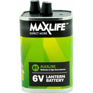 Maxlife BAT6V-A 6V Alkaline Super Heavy Duty Single Battery. Long Lasting Alkaline Formula. For Everyday & High Drain Devices. Long Shelf Life. No Mercury or Cadmium. - NZ DEPOT