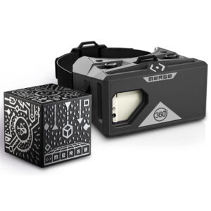 Merge Moon Grey VR Mobile AR/VR Headset & Holographic Cube Bundle - NZ DEPOT
