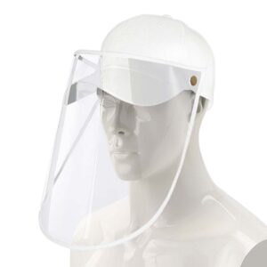 Outdoor Protection Hat Anti-Fog Pollution Dust Protective Cap Full Face HD Shield Cover Adult White, Business & Industrial, Work Safety Protective Gear, Protective Masks, , ,  - NZ DEPOT 1