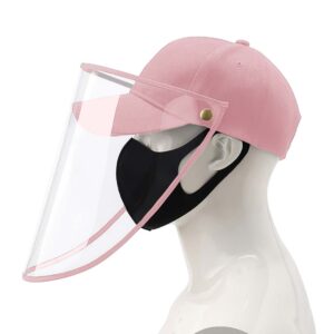 Outdoor Protection Hat Anti-Fog Pollution Dust Protective Cap Full Face HD Shield Cover Kids Pink, Business & Industrial, Work Safety Protective Gear, Protective Masks, , ,  - NZ DEPOT 2