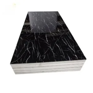 Buy PVC UV Marble Stone Board - Net Black Color Online - Decorative - Waterproof decorative sheet - 1 - NZ Depot Delivery