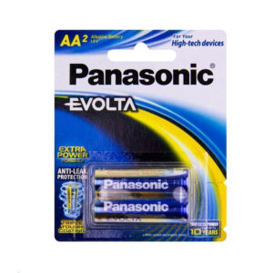 Panasonic LR6EG/2B Evolta AA 2 Pack Batteries Alkaline For Current-hungry Devices - NZ DEPOT