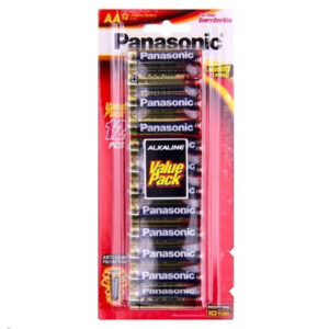 Panasonic LR6T/12B Alkaline Powerful Batteries AA 12 value Pack mercury free andleakresistant-Bestvalue for money - NZ DEPOT