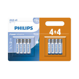 Philips LR03P8BP/40 8 Pack AAA Battery