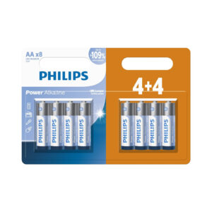 Philips LR6P8BP/40 8 Pack AA Battery