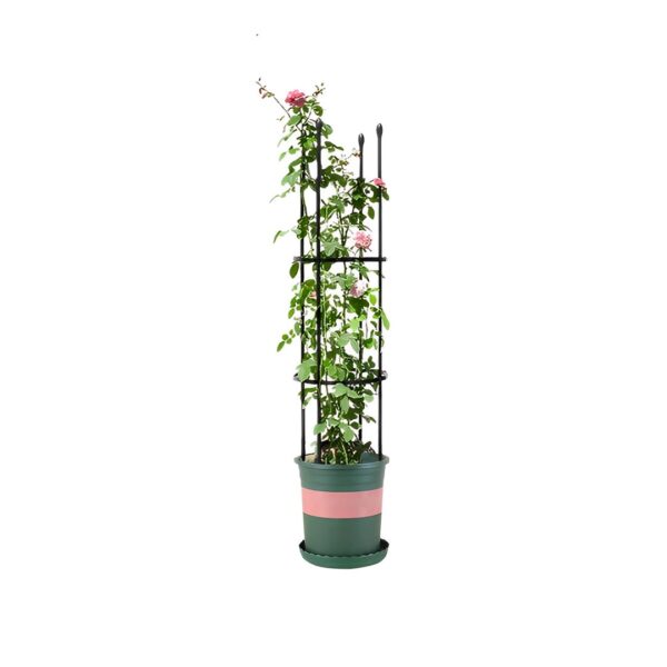 Soga 103Cm 4-Bar Plant Frame Stand Trellis Vegetable Flower Herbs Outdoor Vine Support Garden Rack With Rings, Garden, Tools &Amp; Hardware, Gardening &Amp; Lawn Care, Garden Decor, ,  - Nz Depot 1