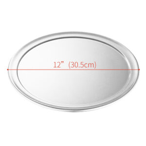 SOGA 12-inch Round Aluminum Steel Pizza Tray Home Oven Baking Plate Pan, Home & Living, Kitchen & Dining, Kitchen Tools & Utensils, Pasta & Pizza Tools, ,  - NZ DEPOT 2