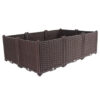 SOGA 120cm Raised Planter Box Vegetable Herb Flower Outdoor Plastic Plants Garden Bed Deepen, Garden, Tools & Hardware>Gardening & Lawn Care>Pots, Planters & Container Accessories, , , , ,  - NZ DEPOT 1