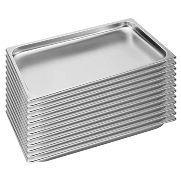 Soga 12X Gastronorm Gn Pan Full Size 1/1 Gn Pan 2Cm Deep Stainless Steel Tray, Home &Amp; Living, Kitchen &Amp; Dining, Bakeware, Baking Trays, ,  - Nz Depot 1