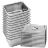 SOGA 12X Gastronorm GN Pan Full Size 1/2 GN Pan 15cm Deep Stainless Steel Tray With Lid, Home & Living>Kitchen & Dining>Bakeware>Baking Trays, , , , ,  - NZ DEPOT 1