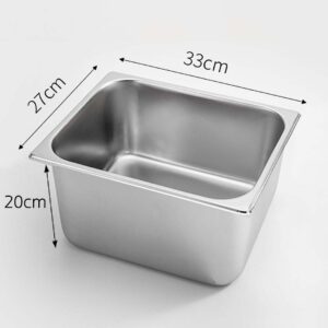 SOGA 12X Gastronorm GN Pan Full Size 1/2 GN Pan 20cm Deep Stainless Steel Tray, Home & Living, Kitchen & Dining, Bakeware, Baking Trays, ,  - NZ DEPOT 2