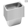 SOGA 12X Gastronorm GN Pan Full Size 1/3 GN Pan 15cm Deep Stainless Steel Tray, Home & Living>Kitchen & Dining>Bakeware>Baking Trays, , , , ,  - NZ DEPOT 1