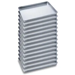 Buy SOGA 14X Aluminium Oven Baking Pan Cooking Tray for Baker Gastronorm 60*40*5cm Online - Home & Living/Kitchen & Dining/Bakeware/Baking Trays - 1 - NZ Depot Free Shipping