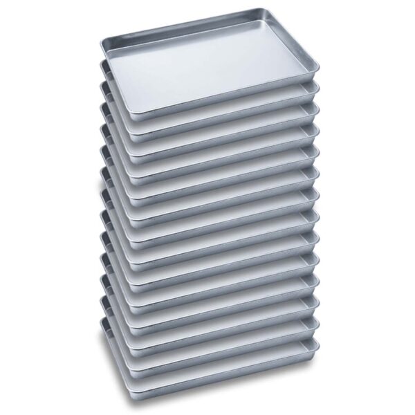 SOGA 14X Aluminium Oven Baking Pan Cooking Tray for Baker Gastronorm 60*40*5cm, Home & Living, Kitchen & Dining, Bakeware, Baking Trays, ,  - NZ DEPOT 1