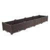 SOGA 160cm Raised Planter Box Vegetable Herb Flower Outdoor Plastic Plants Garden Bed, Garden, Tools & Hardware>Gardening & Lawn Care>Pots, Planters & Container Accessories, , , , ,  - NZ DEPOT 1