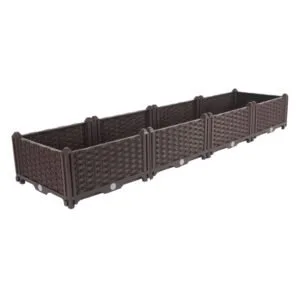 Buy SOGA 160cm Raised Planter Box Vegetable Herb Flower Outdoor Plastic Plants Garden Bed Online - Garden, Tools & Hardware/Gardening & Lawn Care/Pots, Planters & Container Accessories - 1 - NZ Depot Free Shipping