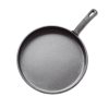 SOGA 26cm Round Cast Iron Frying Pan Skillet Griddle Sizzle Platter, Home & Living>Kitchen & Dining>Cookware>Frying Pans, , , , , - NZ DEPOT 1