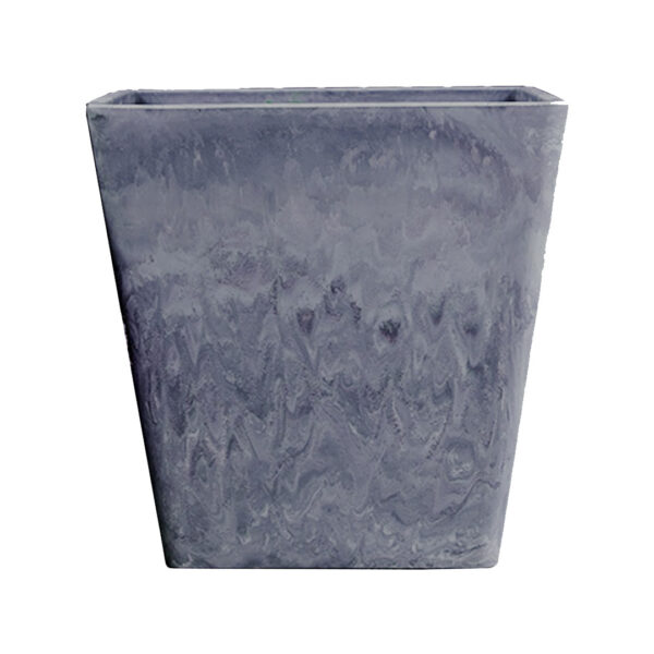 Soga 27Cm Weathered Grey Square Resin Plant Flower Pot In Cement Pattern Planter Cachepot For Indoor Home Office, Home &Amp; Living, Home Decor, Indoor Pots, Planters And Plant Stands, , ,  - Nz Depot 1