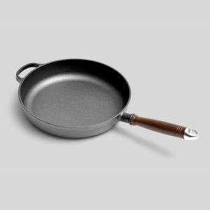 SOGA 29cm Round Cast Iron Frying Pan Skillet Steak Sizzle Platter with Helper Handle, Home & Living, Kitchen & Dining, Cookware, Frying Pans, ,  - NZ DEPOT 2