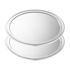 SOGA 2X 10-inch Round Aluminum Steel Pizza Tray Home Oven Baking Plate Pan, Home & Living, Kitchen & Dining, Kitchen Tools & Utensils, Pasta & Pizza Tools, ,  - NZ DEPOT 1