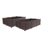 SOGA 2X 120cm Raised Planter Box Vegetable Herb Flower Outdoor Plastic Plants Garden Bed Deepen, Garden, Tools & Hardware>Gardening & Lawn Care>Pots, Planters & Container Accessories, , , , ,  - NZ DEPOT 1