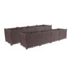 SOGA 2X 160cm Raised Planter Box Vegetable Herb Flower Outdoor Plastic Plants Garden Bed Deepen, Garden, Tools & Hardware>Gardening & Lawn Care>Pots, Planters & Container Accessories, , , , ,  - NZ DEPOT 1