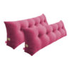 SOGA 2X 180cm Pink Triangular Wedge Bed Pillow Headboard Backrest Bedside Tatami Cushion Home Decor, Furniture>Living Room Furniture>Occasional Chairs, , , , ,  - NZ DEPOT 1