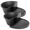 SOGA 2X 2 in 1 Cast Iron Ribbed Fry Pan Skillet Griddle BBQ and Steamboat Hot Pot, Home & Living>Kitchen & Dining>Cookware>Frying Pans, , , , ,  - NZ DEPOT 1
