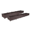 SOGA 2X 200cm Raised Planter Box Vegetable Herb Flower Outdoor Plastic Plants Garden Bed, Garden, Tools & Hardware>Gardening & Lawn Care>Pots, Planters & Container Accessories, , , , ,  - NZ DEPOT 1