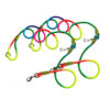 SOGA 2X 220cm Multifunction Hands-Free Rope Pet Cat Dog Puppy Double Ended Leash for Walking Training Tracking Obedience Rainbow, Pets>Dog>Pet Accessories>Dog Collars, , , , ,  - NZ DEPOT 1