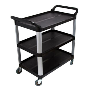 SOGA 2X 3 Tier 83x43x95cm Food Trolley Food Waste Cart w/ 2 Bins Storage Kitchen Small, Business & Industrial, Food Service, Food Service Carts, , ,  - NZ DEPOT 2