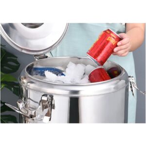 SOGA 2X 30L Stainless Steel Insulated Stock Pot Hot & Cold Beverage Container, Home & Living, Kitchen & Dining, Barware, Spirit Dispensers, ,  - NZ DEPOT 2