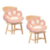 SOGA 2X 70cm Pink Paw Shape Cushion Warm Lazy Sofa Decorative Pillow Backseat Plush Mat Home Decor, Furniture, Living Room Furniture, Occasional Chairs, ,  - NZ DEPOT 1