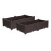 SOGA 2X 80cm Raised Planter Box Vegetable Herb Flower Outdoor Plastic Plants Garden Bed, Garden, Tools & Hardware>Gardening & Lawn Care>Pots, Planters & Container Accessories, , , , ,  - NZ DEPOT 1