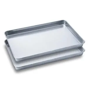 Buy SOGA 2X Aluminium Oven Baking Pan Cooking Tray for Baker Gastronorm 60*40*5cm Online - Home & Living/Kitchen & Dining/Bakeware/Baking Trays - 1 - NZ Depot Free Shipping