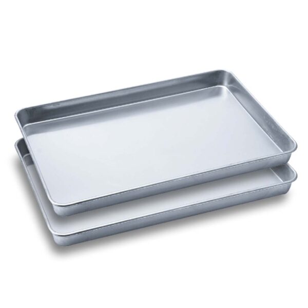 Soga 2X Aluminium Oven Baking Pan Cooking Tray For Baker Gastronorm 60*40*5Cm, Home &Amp; Living, Kitchen &Amp; Dining, Bakeware, Baking Trays, ,  - Nz Depot 1