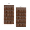SOGA 2X Coffee Double Sided Hanging Storage Bag Underwear Bra Socks Mesh Pocket Hanger Home Organiser, Furniture>Storage & Shelving>Home Storage, , , , ,  - NZ DEPOT 1