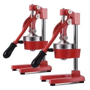 Buy SOGA 2X Commercial Manual Juicer Hand Press Juice Extractor Squeezer Orange Citrus Red Online - electronics & appliances > appliances > small kitchen appliances > coffee machines & beverages > juicers - 1 - NZ Depot Free Shipping