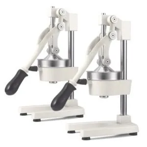Buy SOGA 2X Commercial Manual Juicer Hand Press Juice Extractor Squeezer Orange Citrus White Online - electronics & appliances > appliances > small kitchen appliances > coffee machines & beverages > juicers - 1 - NZ Depot Free Shipping