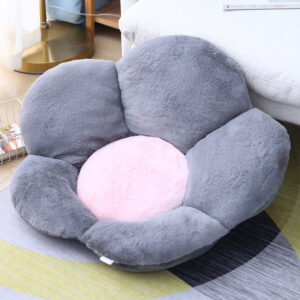 SOGA 2X Dark Gray Whimsical Big Flower Shape Cushion Soft Leaning Bedside Pad Floor Plush Pillow Home Decor, Furniture, Living Room Furniture, Occasional Chairs, , , Slow Cookers & Pressure Cookers - NZ DEPOT 2